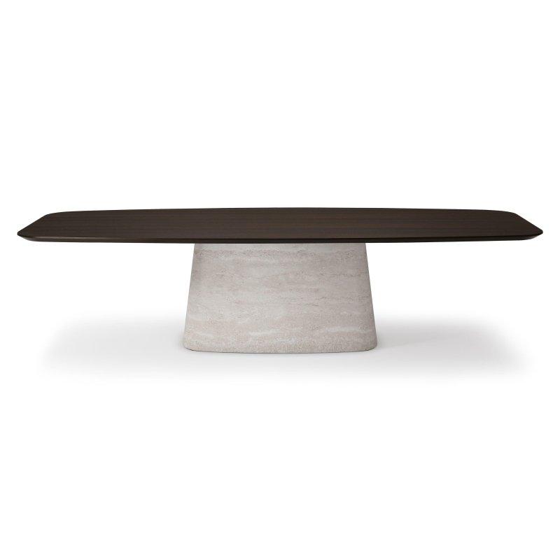 Canaletto Ceviz Ahşap ve Seramik Masa 240 cm - 89464