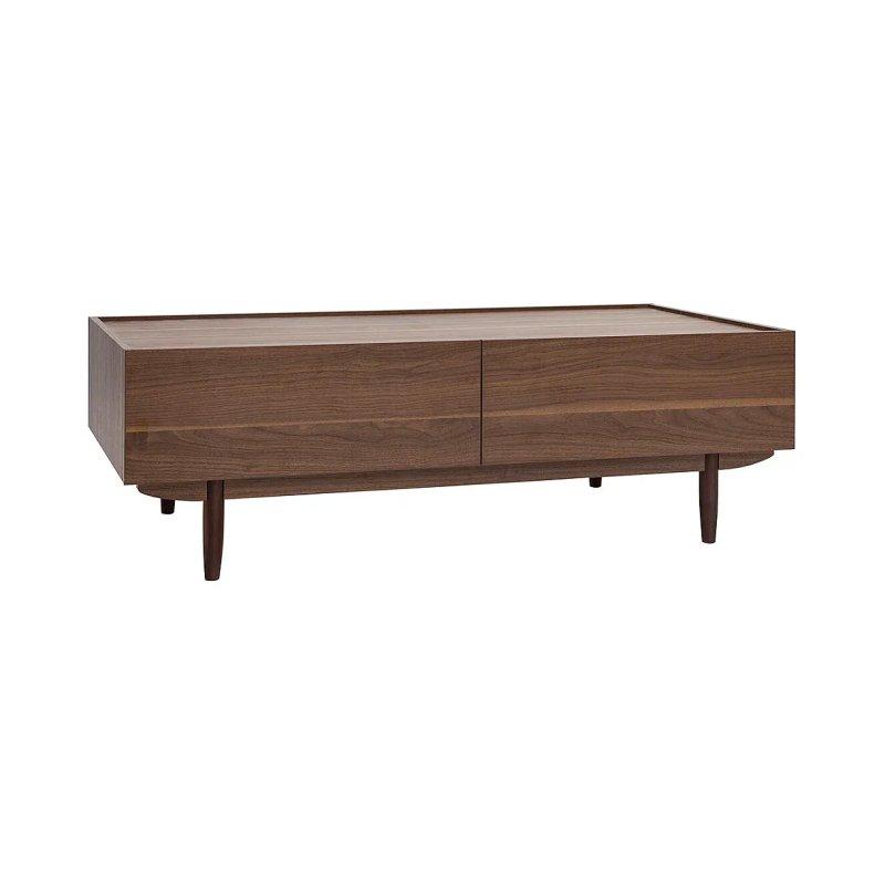 Ceviz Ahşap Dikdörtgen Orta Sehpa 120x60 cm - 102204