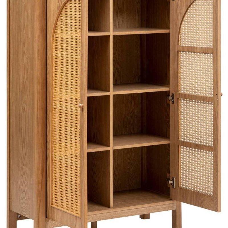 Ceviz Rengi Ahşap Gardrop 40x150x92 cm - 90652
