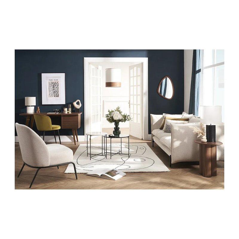 Ceviz Rengi Ahşap Orta Sehpa 44 cm - 102147