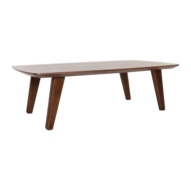 Ceviz Renginde Endüstriyel Ahşap Dikdörtgen Orta Sehpa 120x68x37 cm - 102168