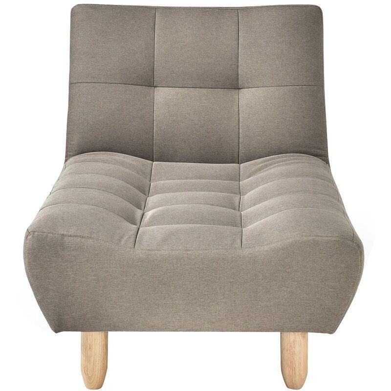 Clic Clac Taupe Kumaş Uzanma ve Dinlenme Koltuğu 84x165x87 cm - 109203
