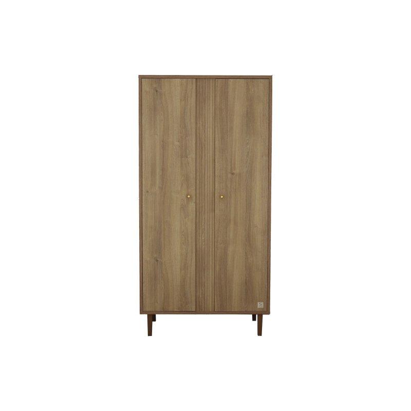 Çocuk Gardrobu Endüstriyel Ahşap 103x204x56 cm - 90193