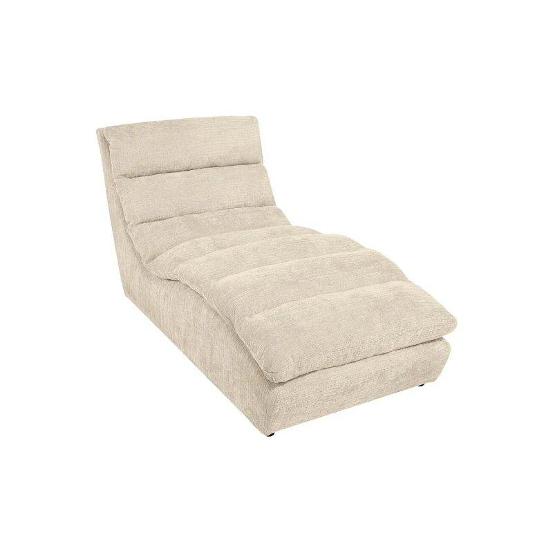 Dinlenme Koltuğu Bej Fitilli Kadife Kumaş-79x85x171 cm - 109883