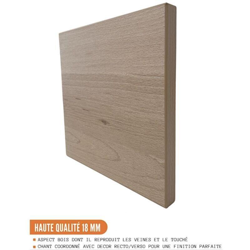 Doğal Meşe Endüstriyel Ahşap Mutfak Alt Dolabı 40x82x46 cm - 100869