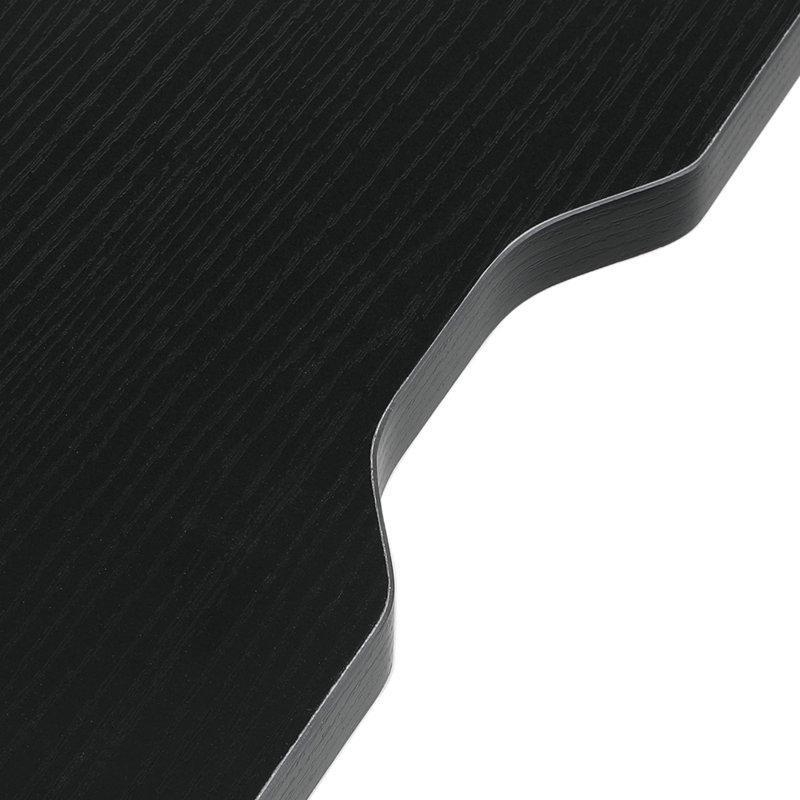 Endüstriyel ahşap açılır akıllı sehpa siyah beyaz 105 cm - 101391