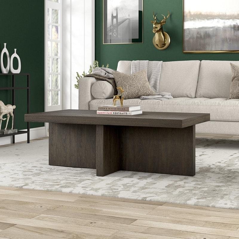 Endüstriyel Ahşap Dikdörtgen Orta Sehpa 112x60x38 cm - 104095