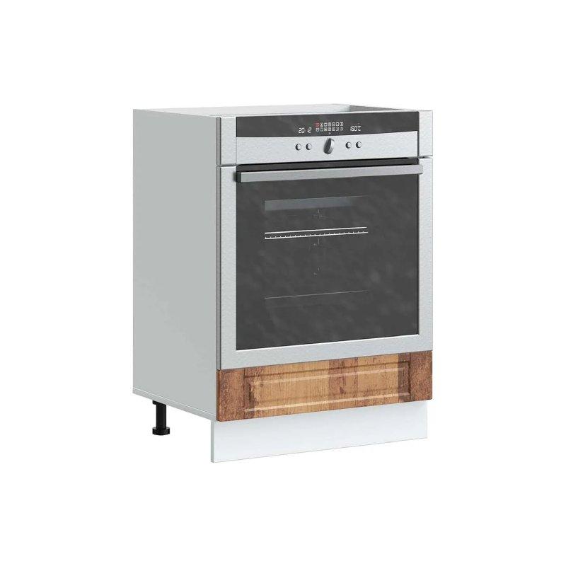 Endüstriyel Ahşap Fırın Dolabı 60x46x82 cm Eski Ahşap Rengi - 100590