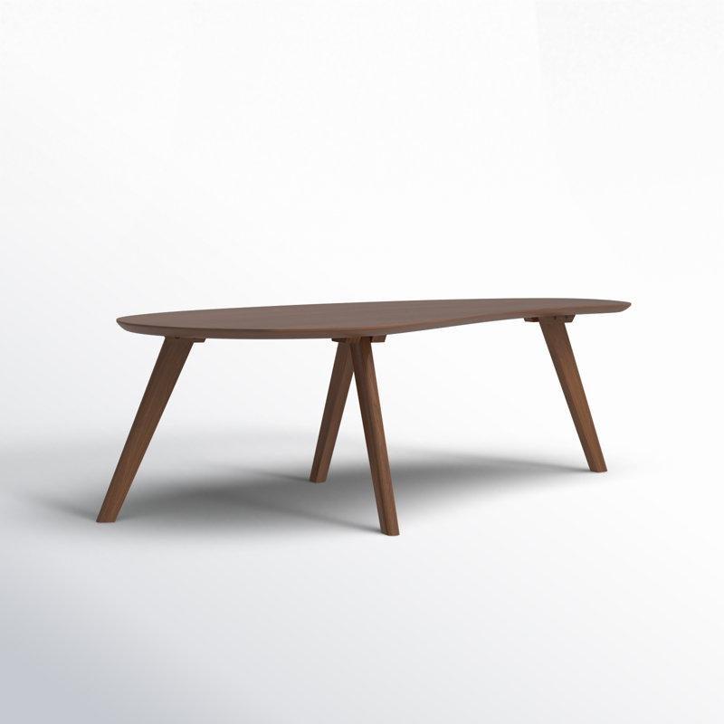 Endüstriyel Ahşap Ofis Orta Sehpa 120x58x38 cm - 104692