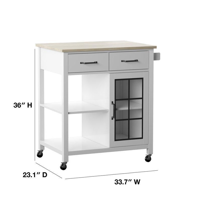 Endüstriyel Ahşap Tezgahlı Kahve Köşesi 81 cm x 59 cm - 99859