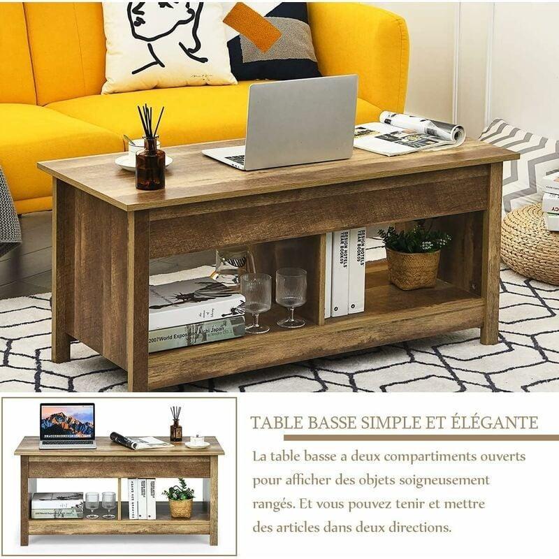 Endüstriyel Ahşap Yüksekliği Ayarlanabilir Akıllı Sehpa 95x43x48-63 cm - 101521