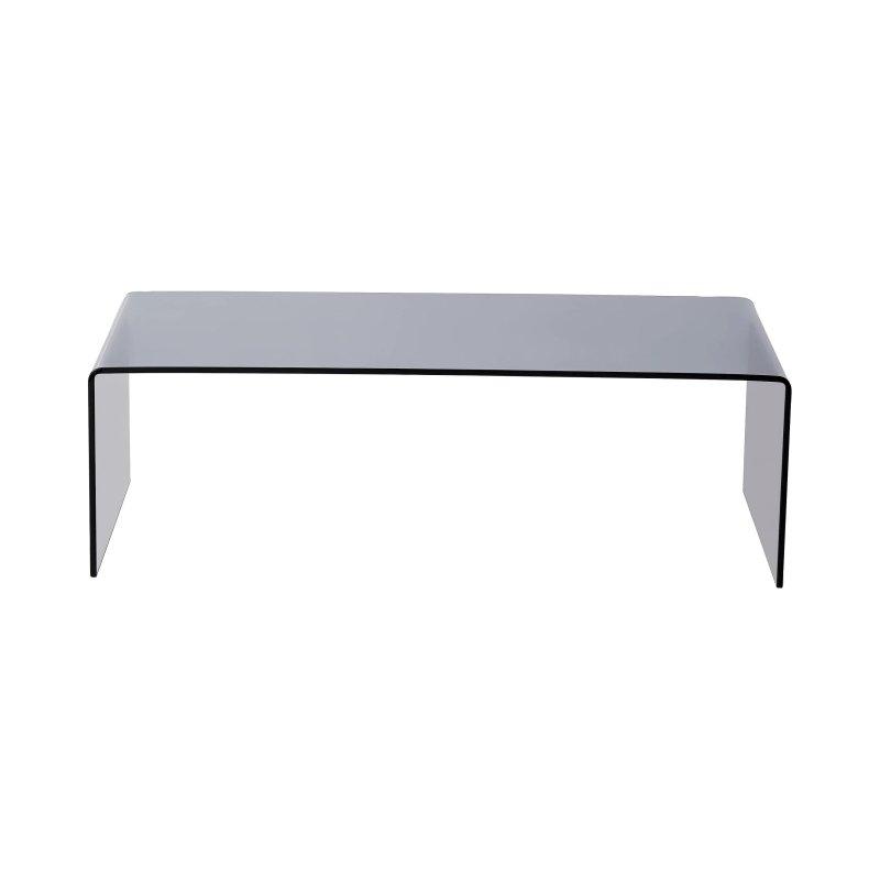 Füme Cam Orta Sehpa 110x55x35 cm - 102444