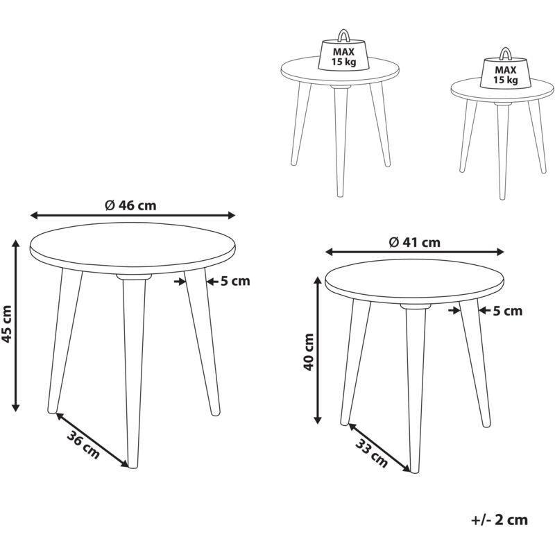 Gold Mango Ağacı El İşçiliği Bitki Motifli Zigon Yan Sehpa-46x46x45 cm - 111841