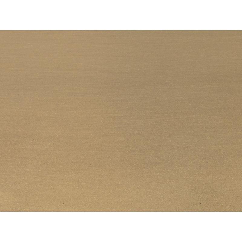 Gold Metal El Yapımı Yuvarlak Pirinç Yan Sehpa-49x41x41 cm - 113145