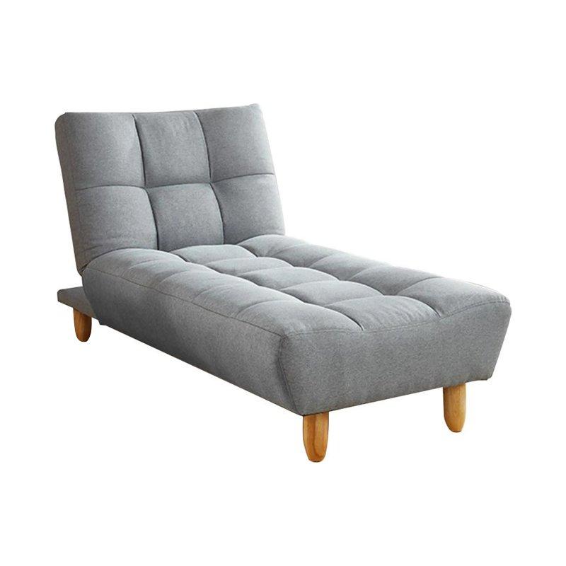 Gri Kumaş Clic Clac Dinlenme Koltuğu-84x87x165 cm - 110123