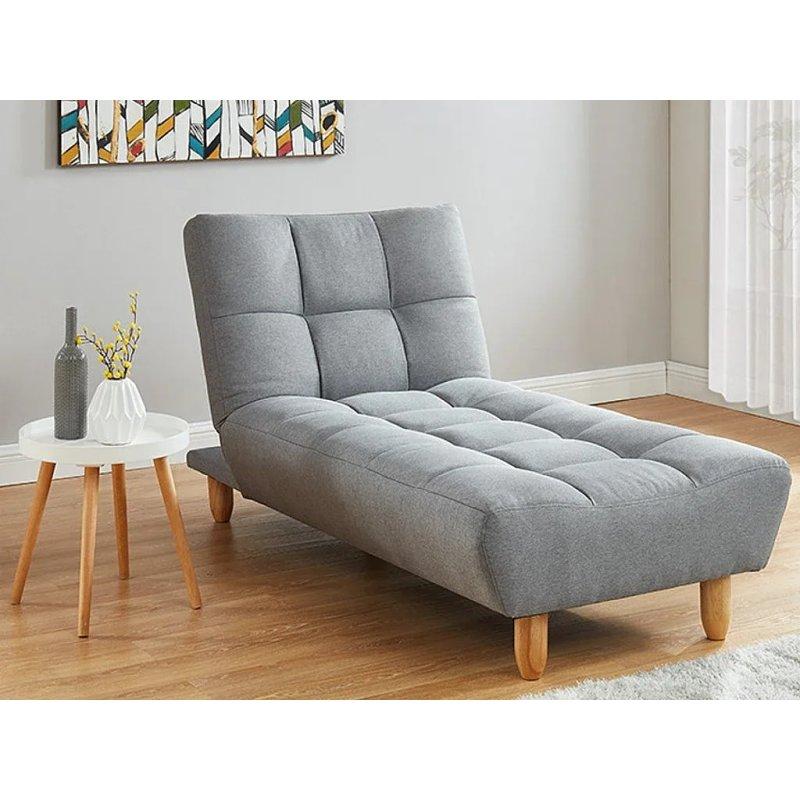 Gri Kumaş Clic Clac Dinlenme Koltuğu-84x87x165 cm - 110123