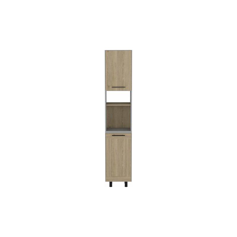 Gri Rovere 208 cm Çok Amaçlı Dolap - 92398