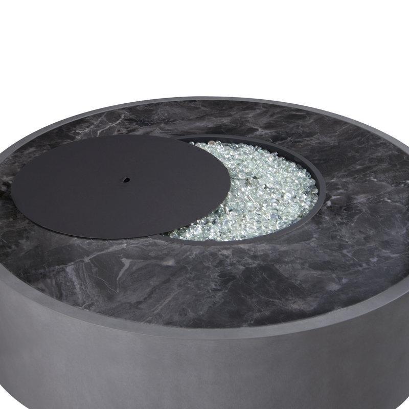 Gri Şömineli Orta Sehpa 107 cm - 105757