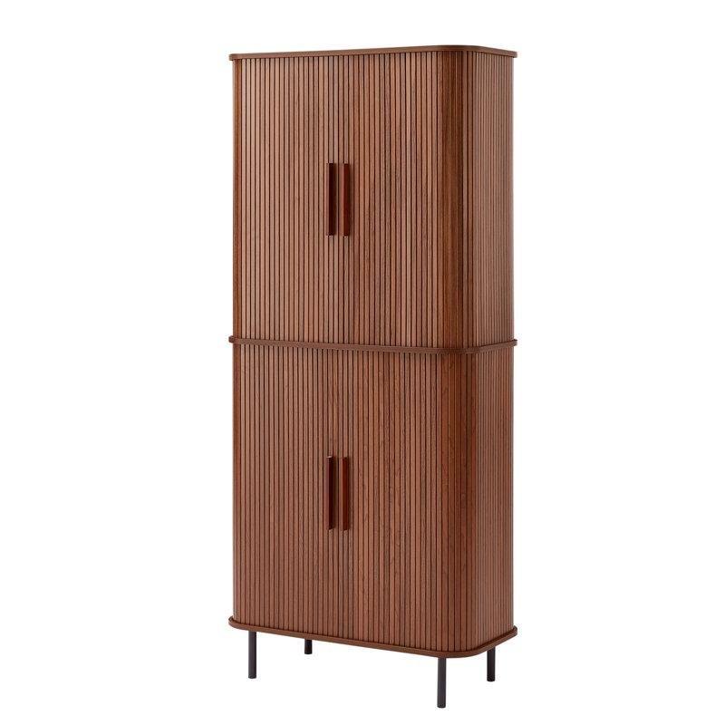 Kahverengi Ahşap Çok Amaçlı Dolap 180x80x40 cm - 92788