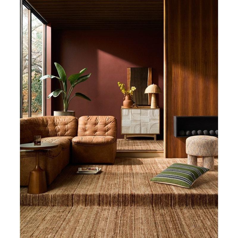 Kahverengi Mantar Zigon Sehpa 53x46x46 cm - 108430