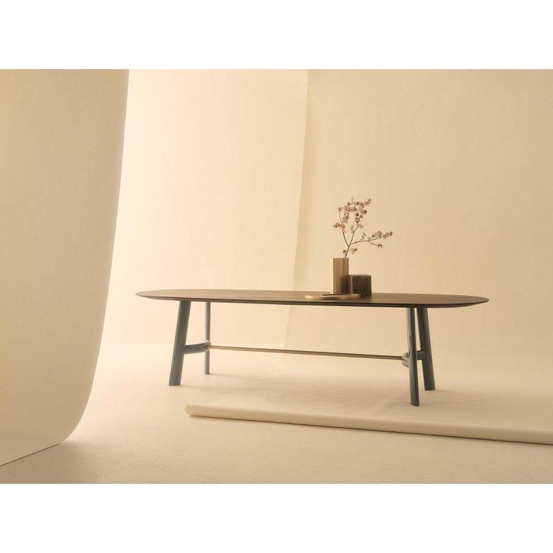 Kahverengi Mermer Masa 200x100x73 cm - 91906