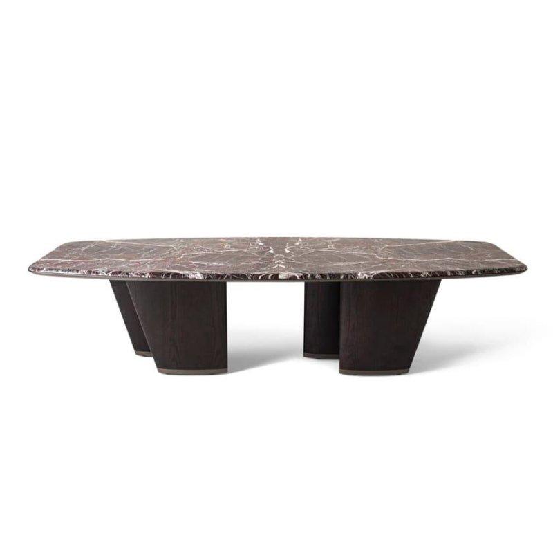 Kahverengi Mermer Masa 220x120 cm - 91807
