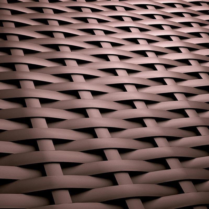 Kahverengi Plastik Orta Sehpa 91x57 cm - 105793