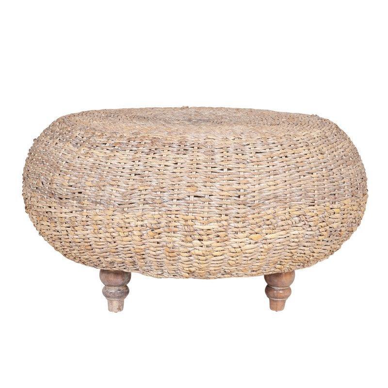 Kahverengi Rattan Orta Sehpa 89 cm - 105361