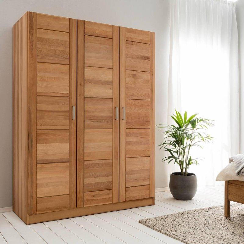 Landvetter Ceviz Rengi 3 Kapılı Gardrop 152x205x60 cm - 90622
