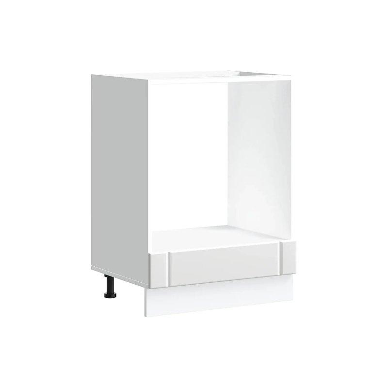 Lucca Beyaz Endüstriyel Ahşap Fırın Dolabı 60x46x82 cm - 100629