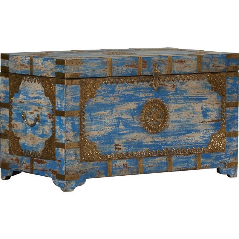 Mango Ağacı Kaldırmalı Saklama Bölmeli Dikdörtgen Otantik Orta Sehpa 80 cm x 44 cm - 104707