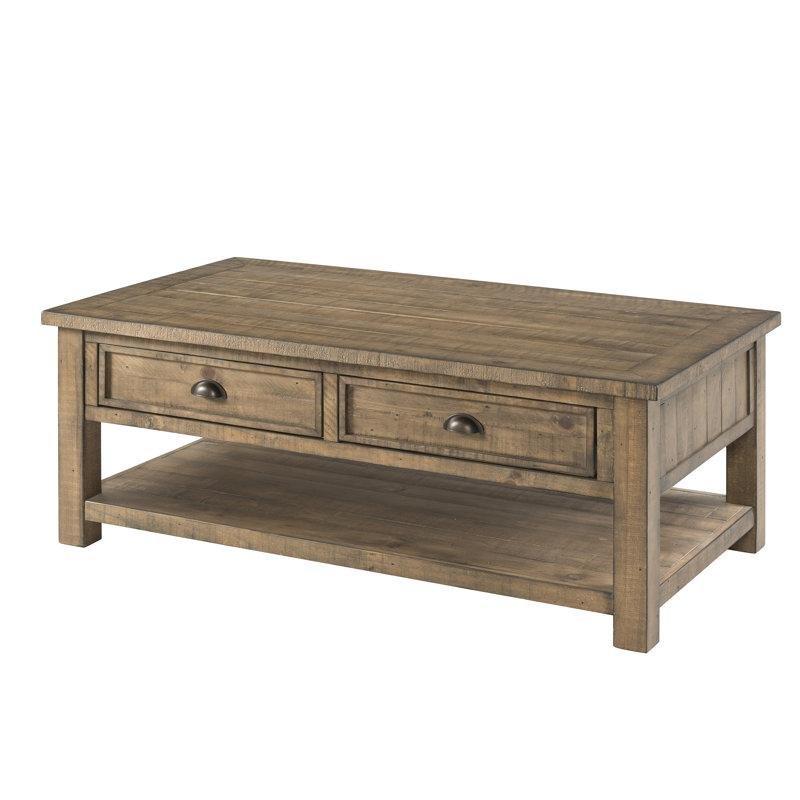 Masif Çam Ahşap Dikdörtgen Orta Sehpa 127x71x48 cm - 104944 Masif Çam Ahşap Dikdörtgen Orta Sehpa 127x71x48 cm - 104944