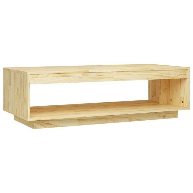 Masif Çam Ahşap Orta Sehpa 110x50x34 cm - 103160