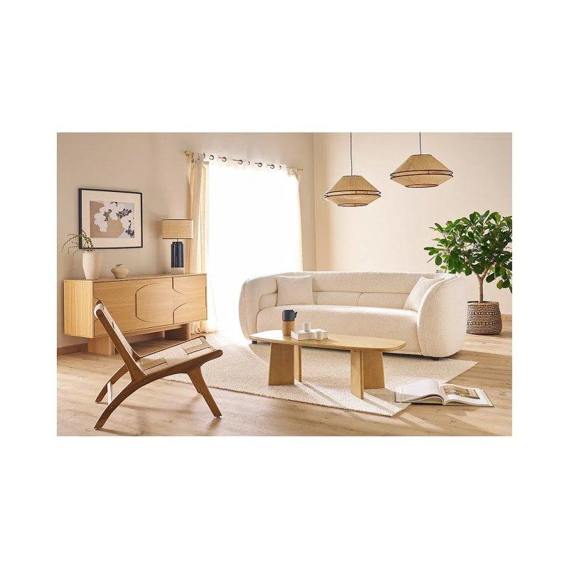 Masif Mango Ağacı Dikdörtgen Orta Sehpa 120x45x35 cm - 102240
