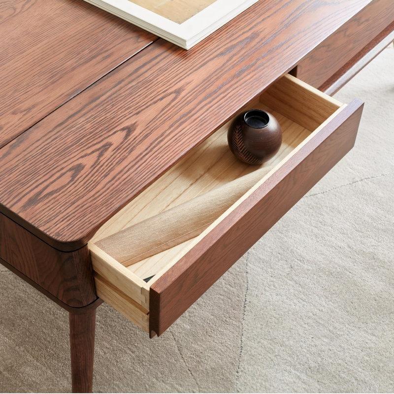 Masif Meşe Ahşap Açılır Akıllı Sehpa 45 cm - 101298