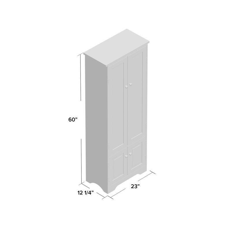 Mavi Shaker Tarzı Endüstriyel Ahşap Çok Amaçlı Dolap 152x58x31 cm - 92806
