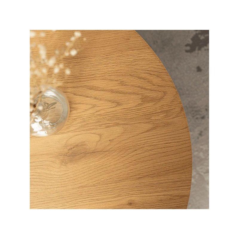 Maylin Max Yuvarlak Orta Sehpa Endüstriyel Ahşap 80 cm - 102171