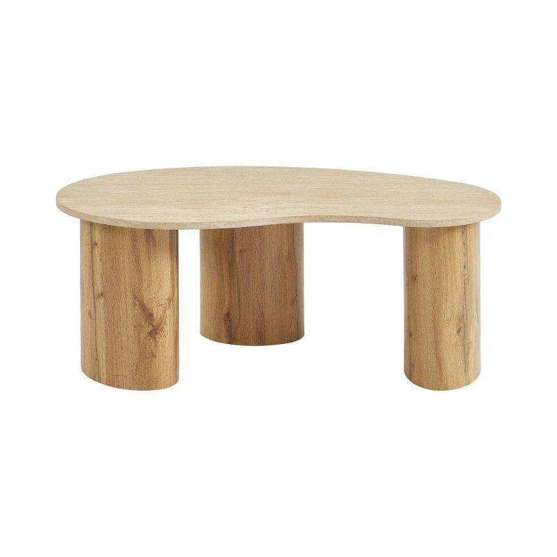 MDF Orta Sehpa Traverten Efekti 120x60x45 cm - 102447
