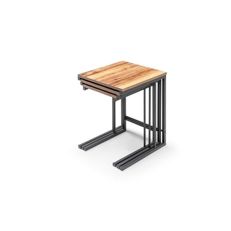 Meşe Gri 44x55x40 cm C Zigon Sehpa - 108154