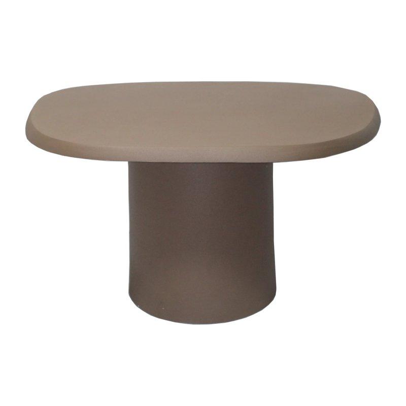 Metal Orta Sehpa Taupe 70x56 cm - 102426