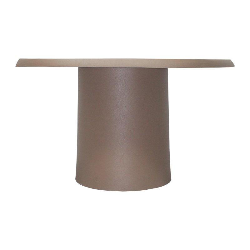 Metal Orta Sehpa Taupe 70x56 cm - 102426