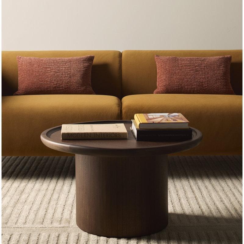 Mindi Masif Ahşap Yuvarlak Orta Sehpa 71 cm - 104908