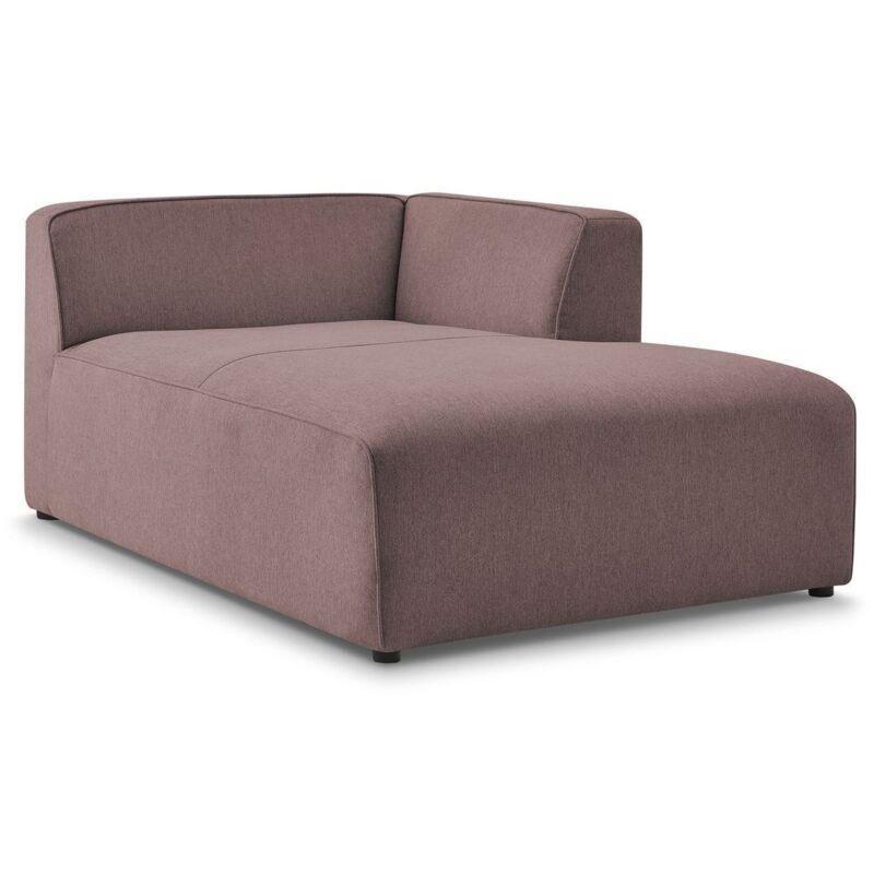 Modüler Pembe Dinlenme Koltuğu Sağ Köşe 112 x 160 x 72 cm - 109093