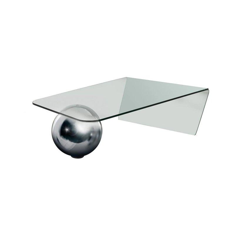Mundo Cam ve Çelik Orta Sehpa 132x76 cm - 102519