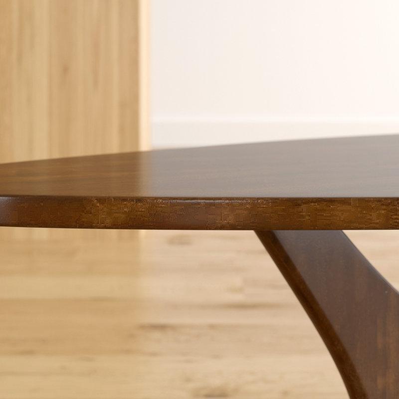 Pecan Endüstriyel Ahşap Üçgen Orta Sehpa 44 x 69 x 43 cm - 104629