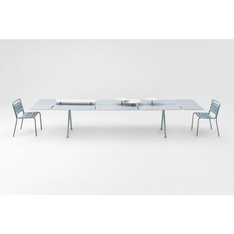 Porselen Seramik Masa Alüminyum Ayaklı Modüler 400x100x75 cm - 89986