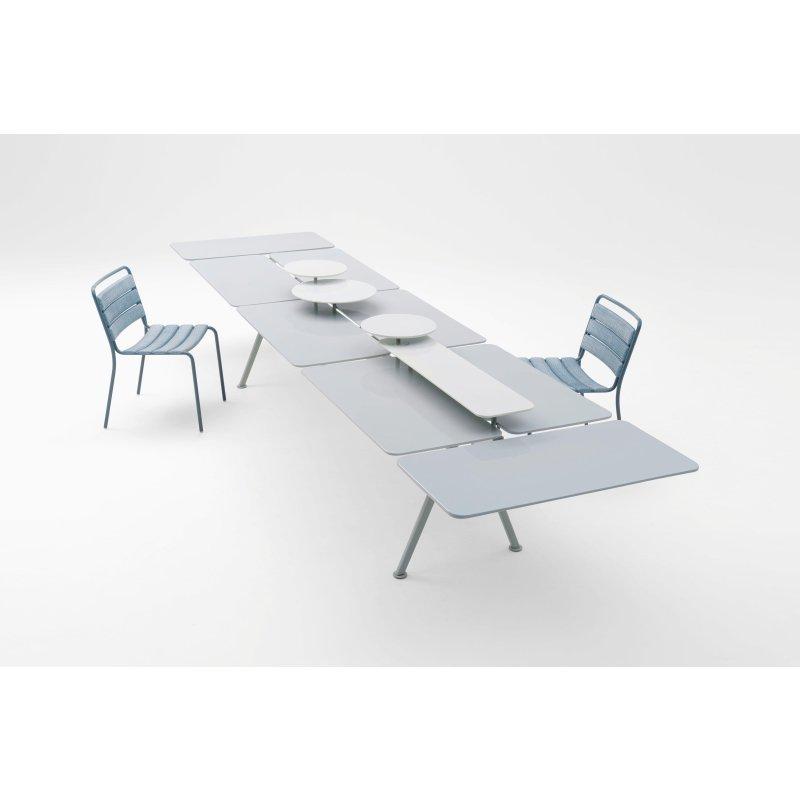 Porselen Seramik Masa Alüminyum Ayaklı Modüler 400x100x75 cm - 89986