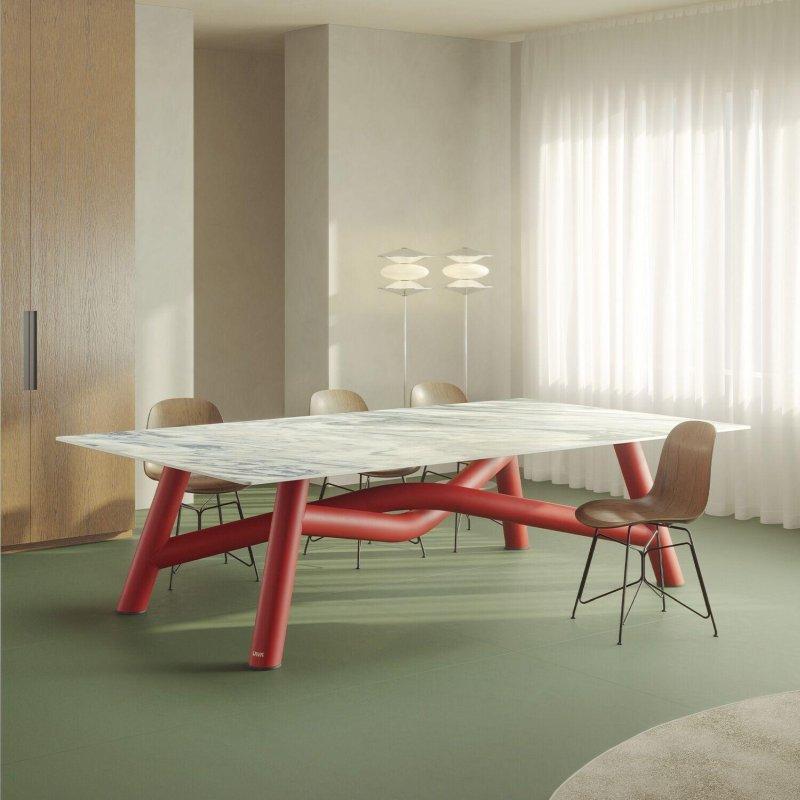 Porselen Seramik Masa Tenisi Masası Alüminyum Ayaklı 274x152x76 cm - 89977