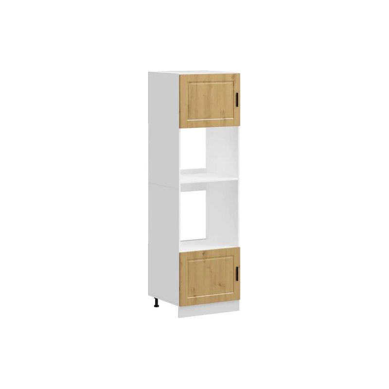 Porto Endüstriyel Ahşap Fırın Dolabı 60x57x207 cm - 100653