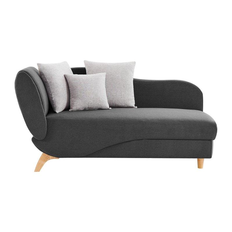Sandıklı Açılır Dinlenme Koltuğu Kumaş Kaplama Ahşap Ayaklı-160x80x81 cm - 110120